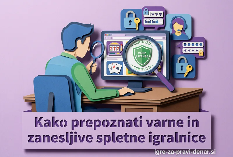 Kako prepoznati varne in zanesljive spletne igralnice